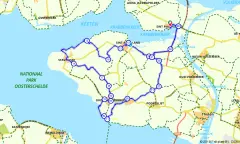 Route in Zeeland