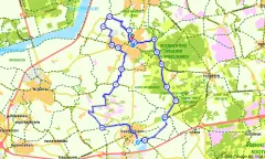 Route in Gelderland