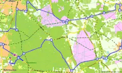 Route in Gelderland