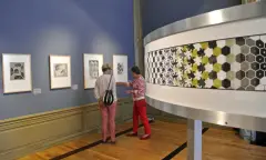 museum bezoekers