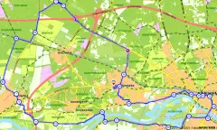 Route in Gelderland