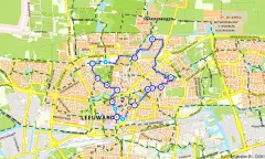 Route in Friesland