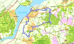 Route in Gelderland