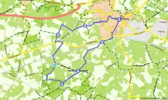 Route in Gelderland