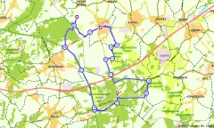 Route in het buitenland