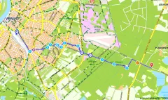 Route in Limburg