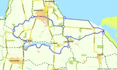 Route in Zeeland