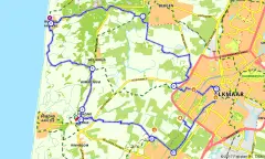 Route in Noord-Holland