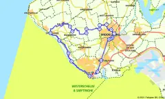 Route in Zeeland