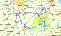 Route in Friesland