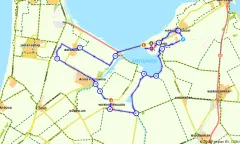 Route in Noord-Holland