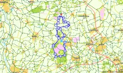 Route in Overijssel