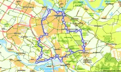 Route in Gelderland