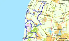 Route in Noord-Holland