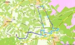 Route in Gelderland