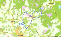 Route in Drenthe