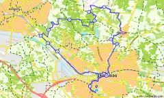 Route in Overijssel