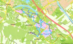 Route in Gelderland