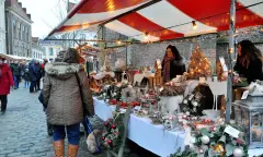 kerstmarkt, straattheater, live muziek