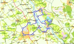 Route in Limburg