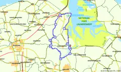 Route in Friesland