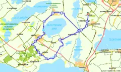 Route in Friesland