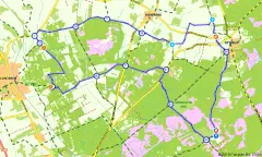 Route Lunteren