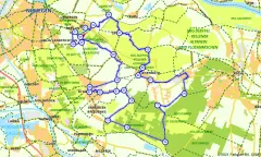 Route in Gelderland