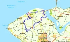 Route in Zeeland