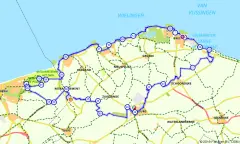 Route in Zeeland