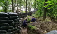 Loopgraaf paintballen drenthe