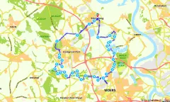 Route in het buitenland