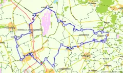 Route in Overijssel