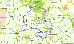 Route in Overijssel