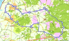 Route in Gelderland