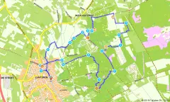 Route in Gelderland