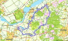 Route in Gelderland