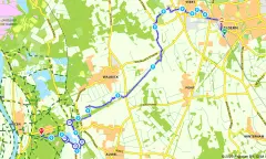 Route in het buitenland