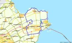 Route in Noord-Holland