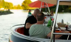 varen op een boot