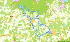 Route in Drenthe