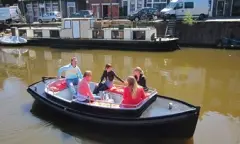 Boot in Groningen