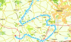 Route in het buitenland