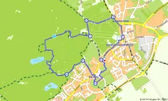 Route in Zeeland