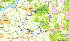 Route in Gelderland