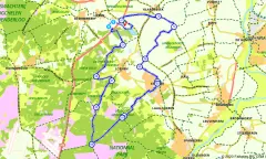 Route in Gelderland