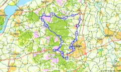 Route in Gelderland