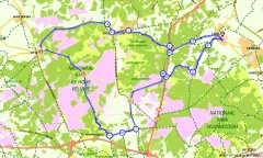 Route in Gelderland