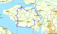 Route in Zeeland