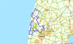 Route in Noord-Holland